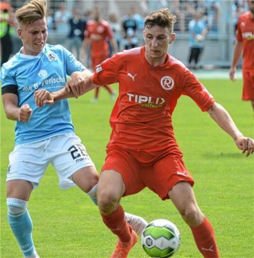 1860 München ist für Philipp Maier und 1860 Rosenheim vorbei, heute geht es gegen Illertissen um wichtige Punkte.Foto Ruprecht