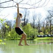Kaum Slackline-Schäden