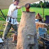 Rennfeuer: Öfen laufen aufHochtouren