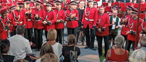 Auch Abzeichen in Bronze wurden überreicht.