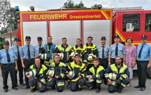 Ausgezeichnete Feuerwehrler bestanden Leistungsabzeichen