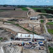 Ein Flug über die A94