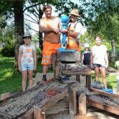 Brunnenwasser sorgt für Erfrischung
