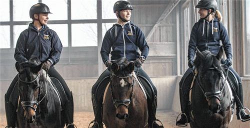 Das erfolgreiche Aubenhausen-Team (von links):  Julia Hamberger, Raphael Netz und Julia Karl.