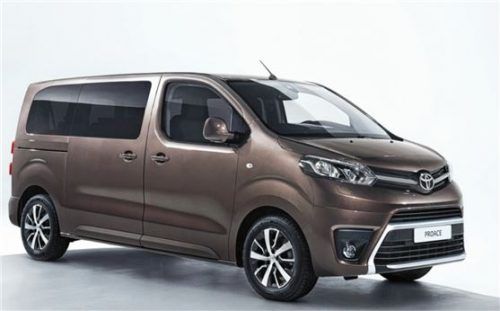 Den Proace Verso gibt es in drei Längen und drei Ausstattungen. Foto Toyota