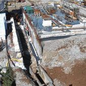 Bauarbeiten für Anbau im Zeitplan