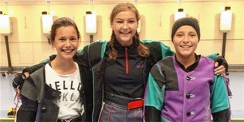 Die weibliche Schülermannschaft aus Beyharting belegte nur knapp den vierten Rang.