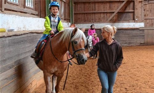 Ferienspaß auf dem Rücken der Ponys