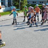 Ferienstart auf Inlineskatern