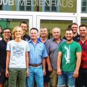 Feuerwehrler zu Gast bei der Heimatzeitung