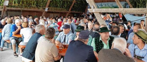 Gut besuchtes Stadlfest in Sims