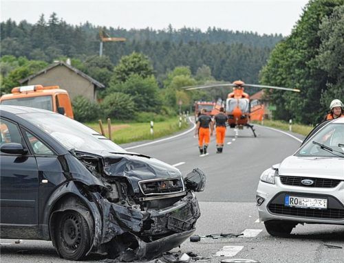 Heftiger Zusammenstoß bei Schilchau