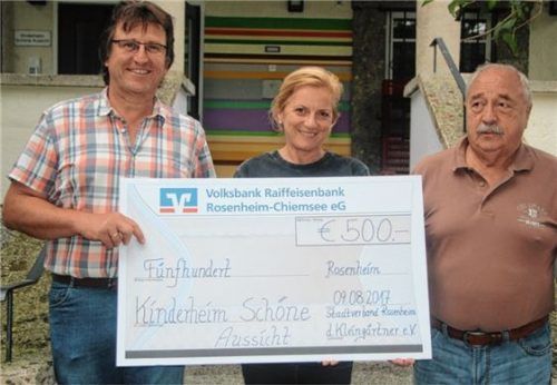 Kleingärtner unterstützen Kinderheim