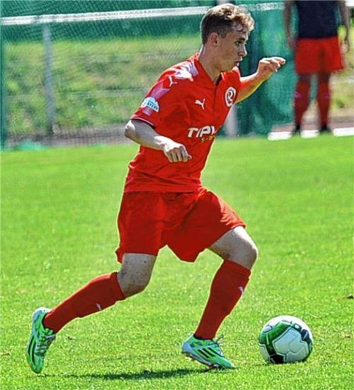 Markus Hartl erzielte das Siegtor für 1860.Foto Ziegler