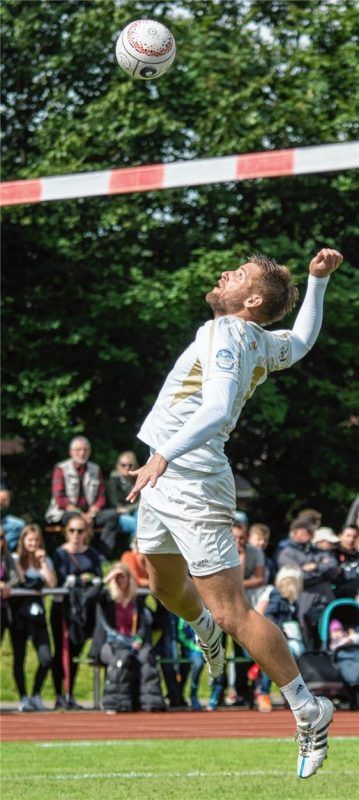 MTV-Angreifer Patrick Schiep war in den beiden abschließenden Partien noch einmal rund viereinhalb Stunden gefordert. Foto Weiß