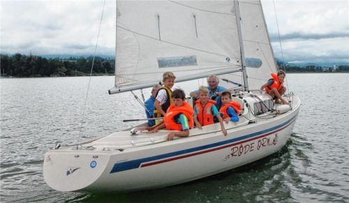 Nachwuchs-Kapitäne schnuppern Segelluft