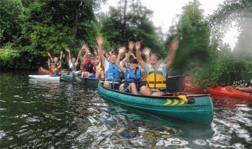 Paddelabenteuer der Evangelischen Jugend Stephanskirchen