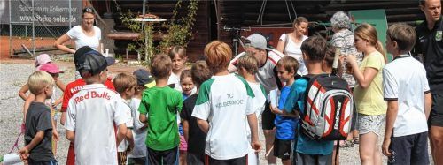 Sommercamp des Tennisclubs Kolbermoor für Ferienkinder