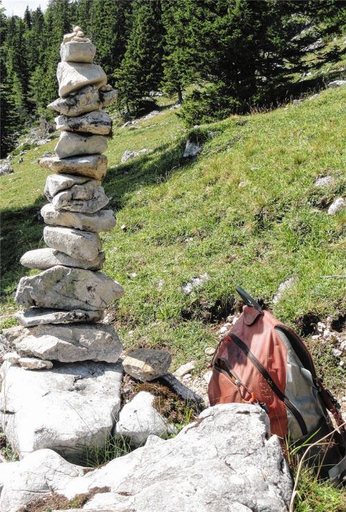 Stoamandl auf der Kampenwand