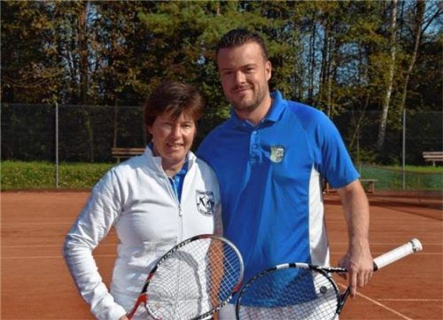 Tennismeister: Uschi Reil und Heli Laux