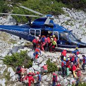 Im Berg lauert die Gefahr