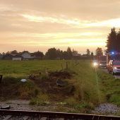 Wieder ein Unfall am Bahnübergang