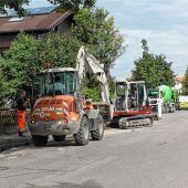 Arbeiten in der Jahnstraße schreiten voran
