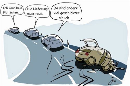 Auch wenn man sich nicht sicher ist, was ein Helfer an einem Unfallort tun und wie man Verletzten am besten helfen sollte, verlangt der Gesetzgeber, Hilfe zu leisten.