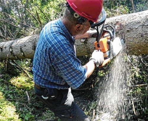Bergwanderweg wieder frei gemacht