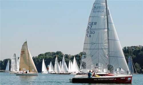 Der letzte Lauf der Chiemseemeisterschaft startet heute beim SCB Chiemsee.Foto Niessen