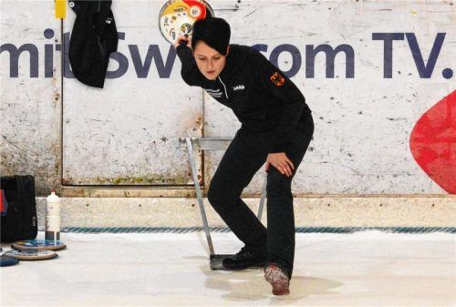 Die Jugend kämpft um die deutsche Meisterschaft im Zielwettbewerb, wie Verena Gotzler. Foto  kam