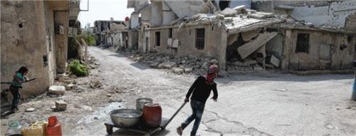 Fluchtursache: der Bürgerkrieg in Syrien.Foto dpa