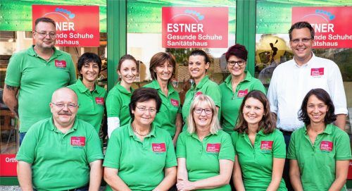 Für das gesamte Team von Schuh Estner steht an erster Stelle eine faire Kundenbetreuung und die Zufriedenheit der Patienten.Fotos mc