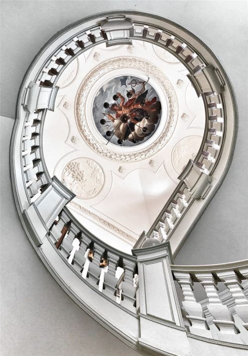 Jupiter wacht mit seinen Blitzen über den Bergfried