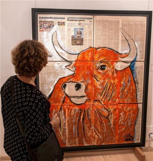 „Kommersant Moscow Bull“ von Pete Kilkenny.