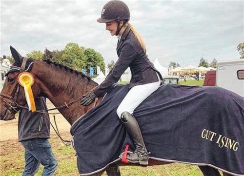 Kristina Asmus hervorragend platziert