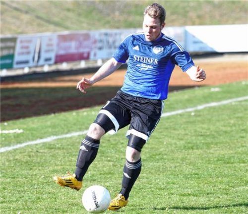 Wird von Trainer Georg Sewald sehnlichst zurückerwartet: Verteidiger Christian Richter, der seit dem dritten Spieltag wegen einer Bänderverletzung fehlt.Foto mb