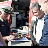 Baggerfahrer entdeckt Fliegerbombe