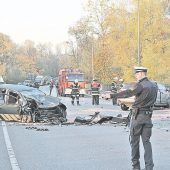 Horror-Unfall im Berufsverkehr