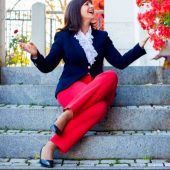 „Roter Lippenstift gehört zu jeder Frau“