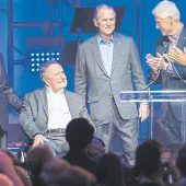 Eine Bühne für fünf Präsidenten