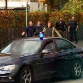 Blutspur durch die Stadt