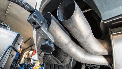 Der Dieselskandal bewegt nach wie vor die Gemüter, hier ein Auto beim Test.Foto dpa