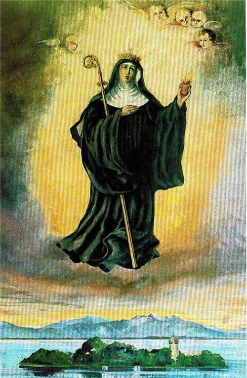 Gilt als Patronin des Chiemgaus: die selige Irmengard.