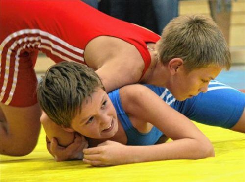 Iron Richter (oben) holte in beiden Kämpfen Punkte für Feldkirchen.