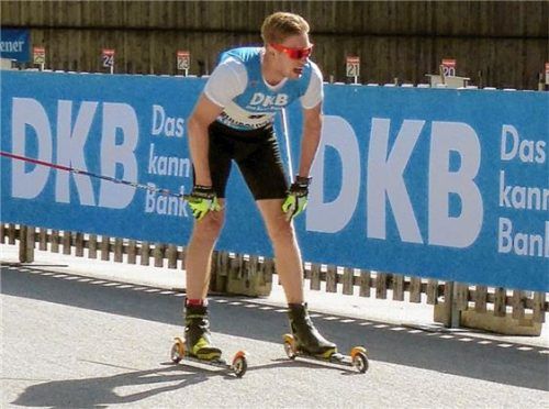 Johannes Kühn gehört zu den läuferisch stärksten Athleten in der deutschen Mannschaft. Foto  Hohler