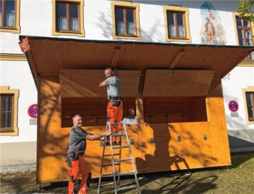 Kirchweihmarkt: Endspurt beim Aufbau