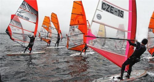 Nur eine Wettfahrt für den Chiemsee-Insel-Marathon konnte durchgeführt werden.