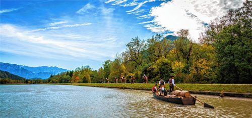 Samer auf dem Inn: Zeit 200 Jahre zurückgedreht