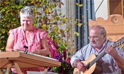 Szenenapplaus erhielt das Duo Allegri für besondere spieltechnische Kunstfertigkeit.Fotos re